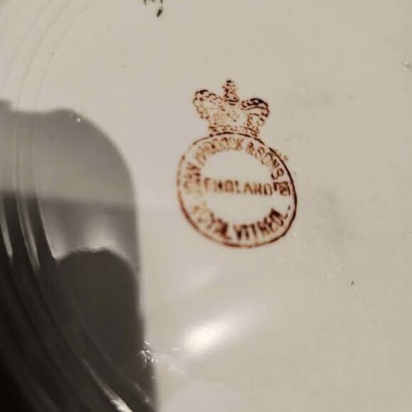 John Maddock & Son Indian Tree Set of 2 7.5" Plates - Picture 5 of 5